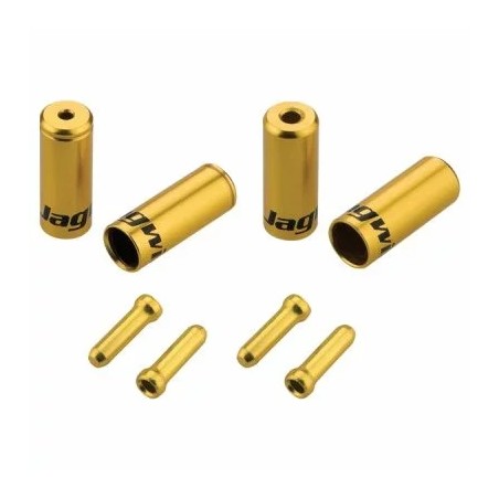 Kit embouts cablerie Jagwire - or