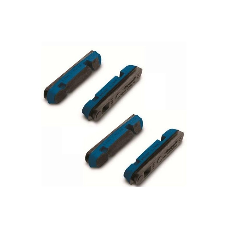 Patins de frein Campagnolo bleus shamal mille