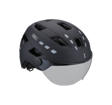 Casque vélo électrique BBB District Led Faceshield