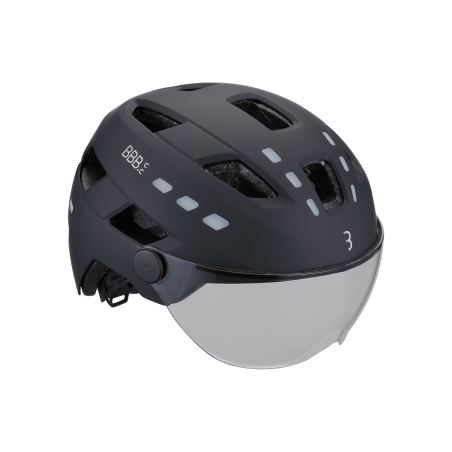 Casque vélo électrique BBB District Led Faceshield