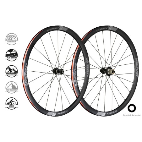 Vision Trimax 35 SC disc wheelset