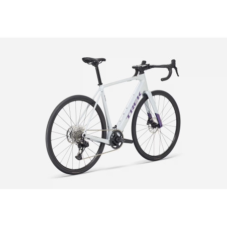 Vélo course électrique TREK DOMANE + ALR5 gris