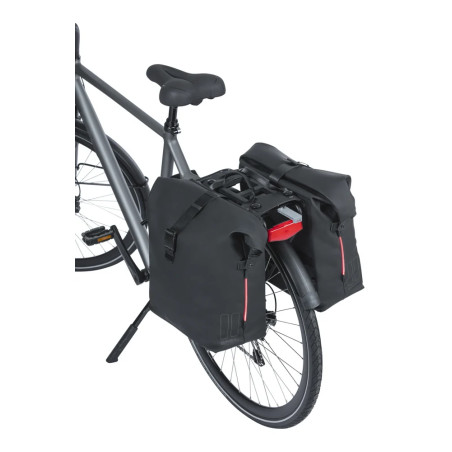 Sacoche velo double Basil Soho Led