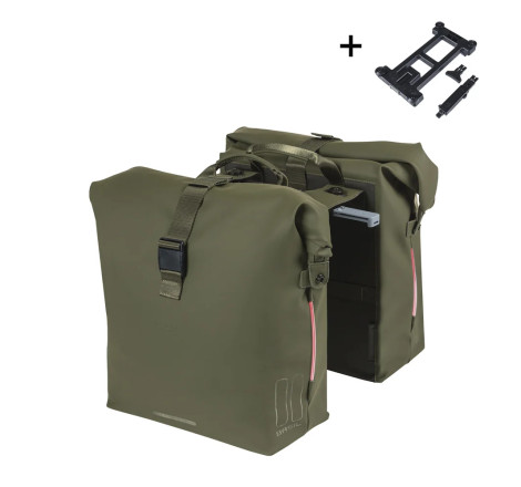 Bicycle double Bag Basil Soho LED