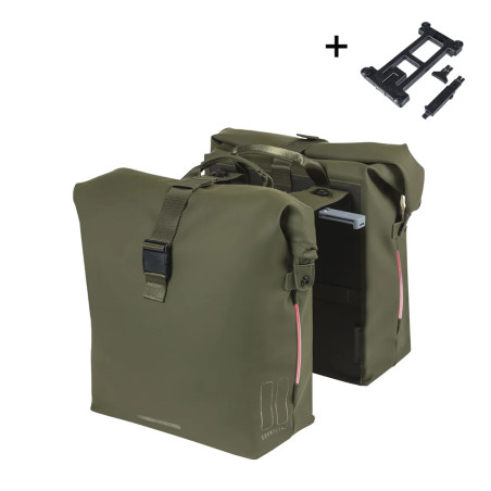 Bicycle double Bag Basil Soho LED