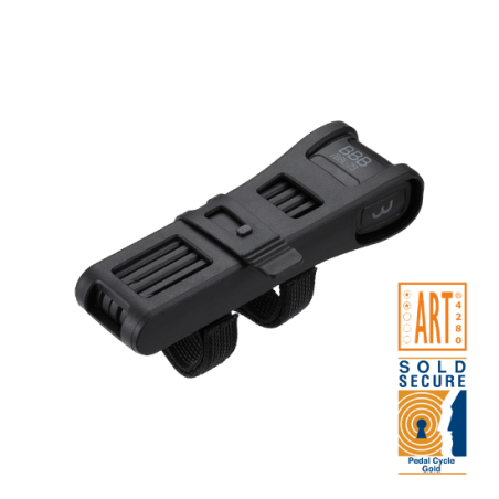 Foldable bicycle lock BBB Securefold