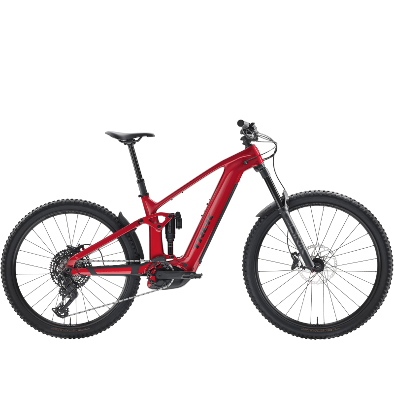 VTT électrique tout suspendu carbone Trek Rail