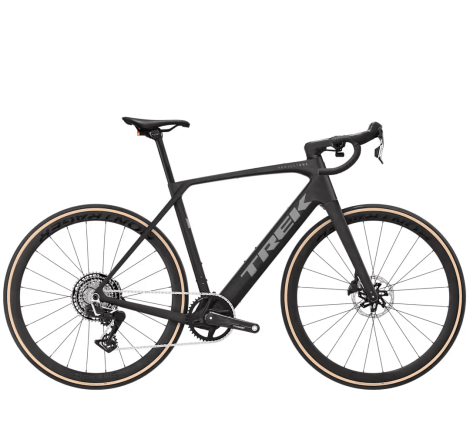 velo course électrique trek domane+ SL7 matte deep smoke