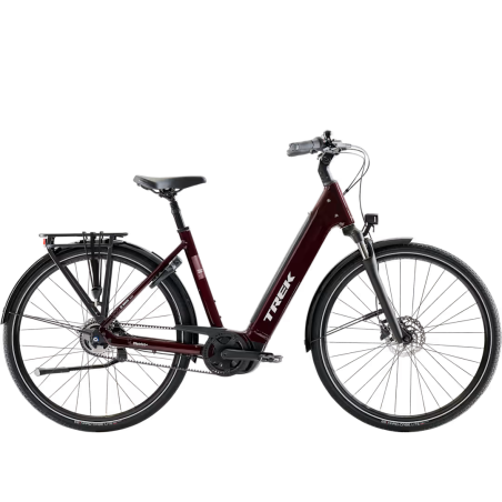 vélo électrique Trek District+4 Nexus courroie