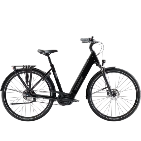 Vélo électrique Trek District+ 4 Nexus 5 Courroie