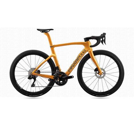Pinarello F5 Shimano 105 Di2 - fire opal
