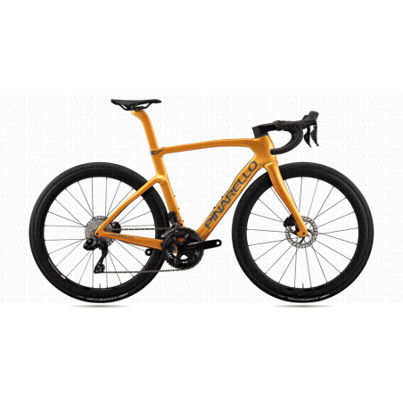 Pinarello F5 Shimano 105 Di2 - fire opal