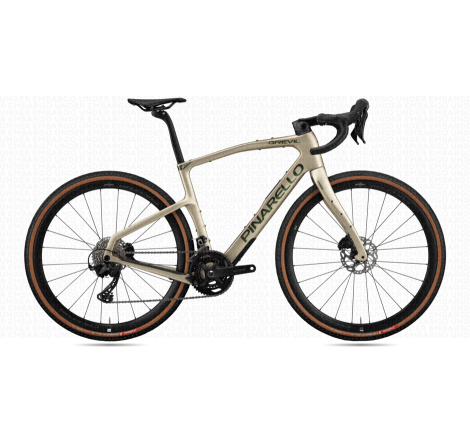 Gravelbike Pinarello Grevil F1 - Altai dust