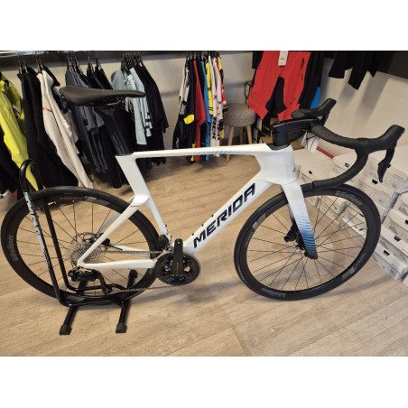 Vélo course Merida Reacto 5000 Sh.105 Di2 - blanc