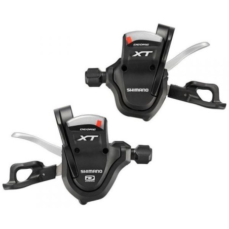 Paire de manettes Shimano XT 10 vit. M780