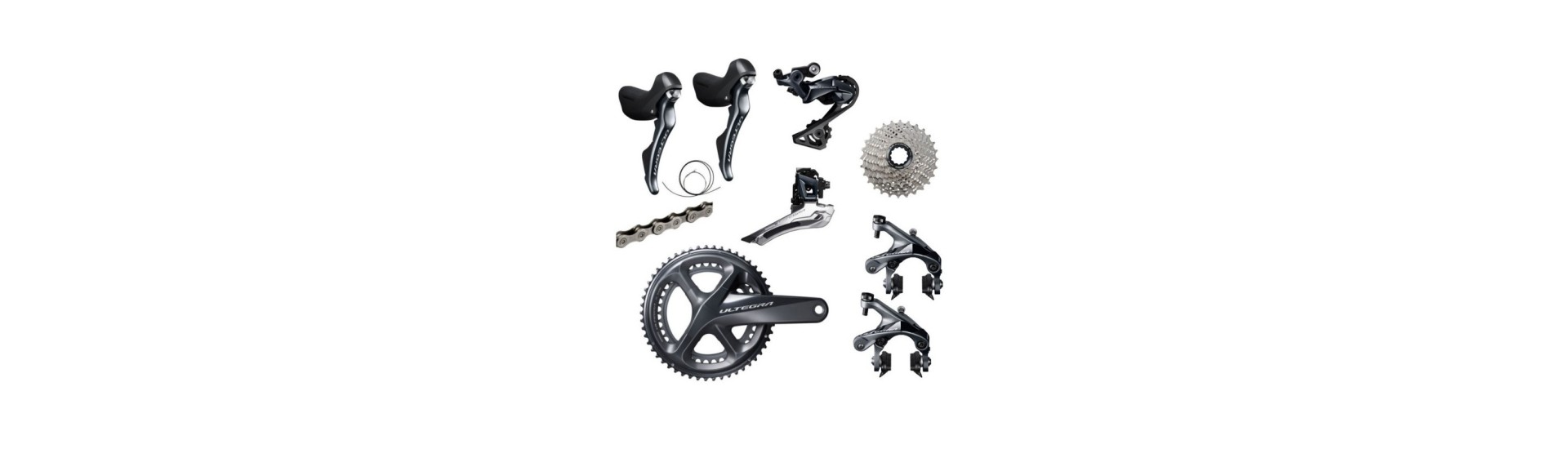 Promotion pièces et composants vélos: roues VTT, freins, selles, pédales,....